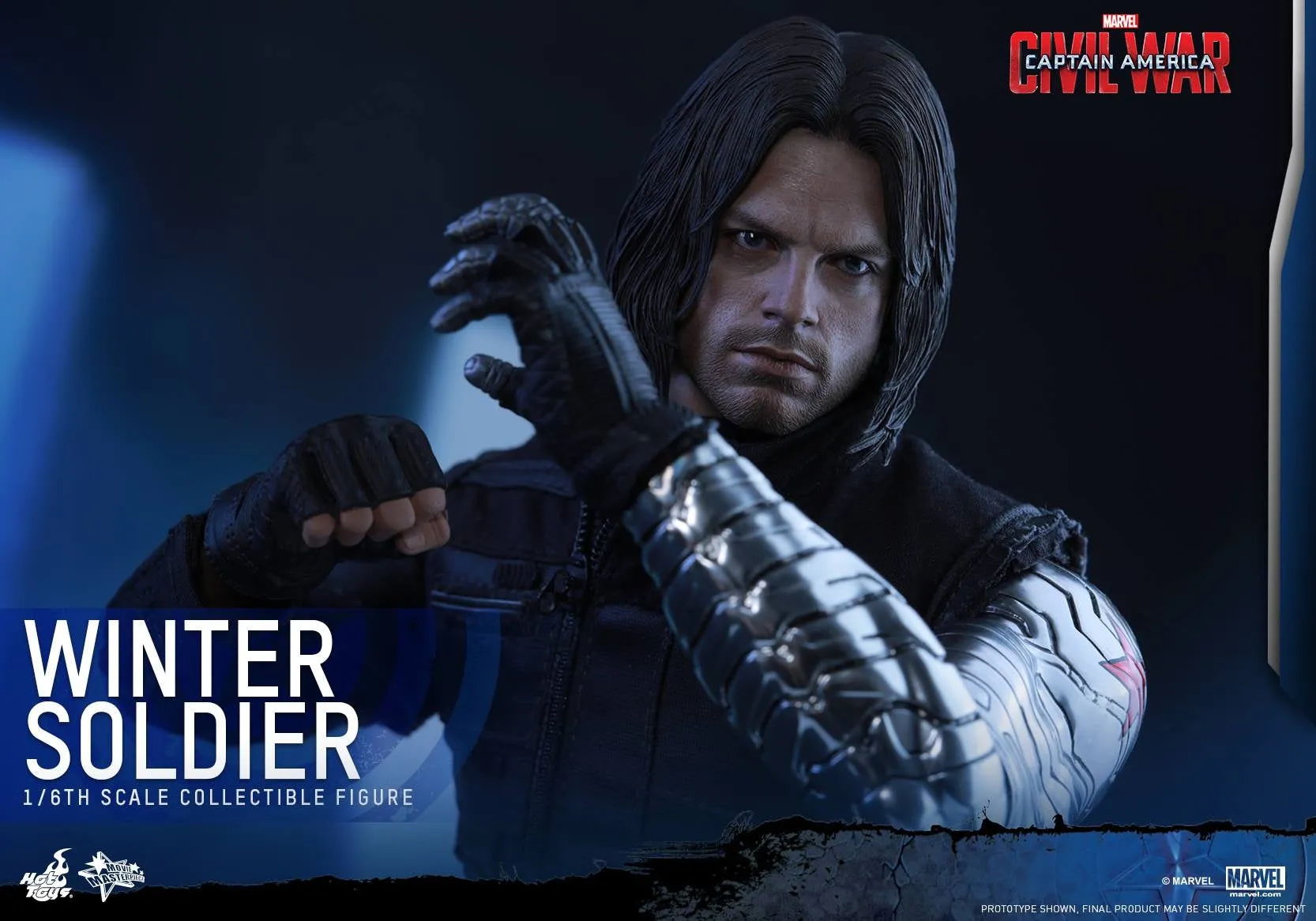 Hot Toys – MMS351 – Captain America: Civil War - Winter Soldier