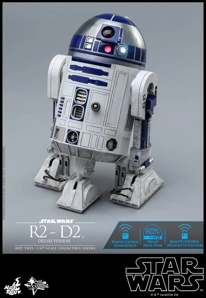 Hot Toys - MMS511 - Star Wars - 1/6th scale R2-D2 Deluxe Version Collectible Figure