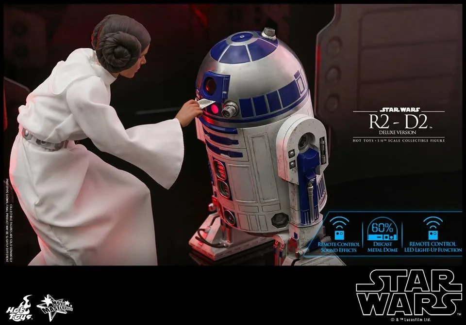 Hot Toys - MMS511 - Star Wars - 1/6th scale R2-D2 Deluxe Version Collectible Figure