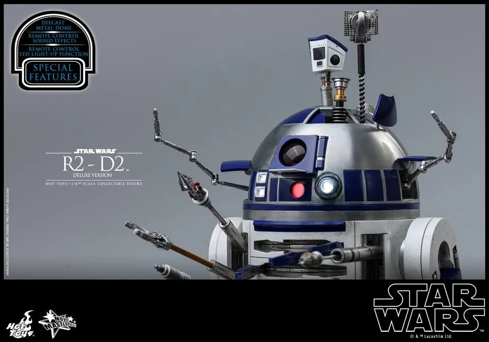 Hot Toys - MMS511 - Star Wars - 1/6th scale R2-D2 Deluxe Version Collectible Figure