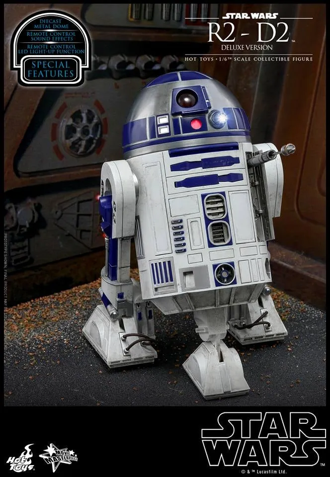 Hot Toys - MMS511 - Star Wars - 1/6th scale R2-D2 Deluxe Version Collectible Figure