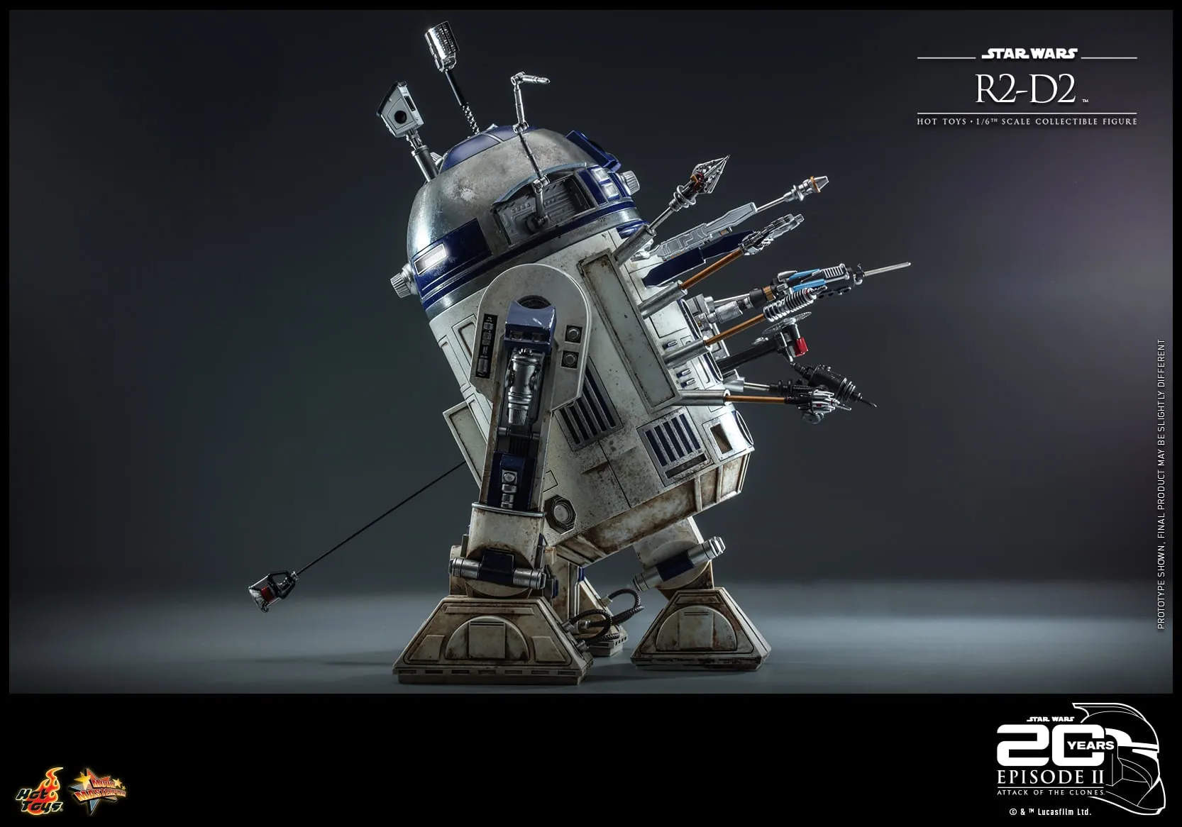 Hot Toys - MMS651 - Star Wars Episode II: Attack of the Clones - 1/6th scale R2-D2 Collectible Figure