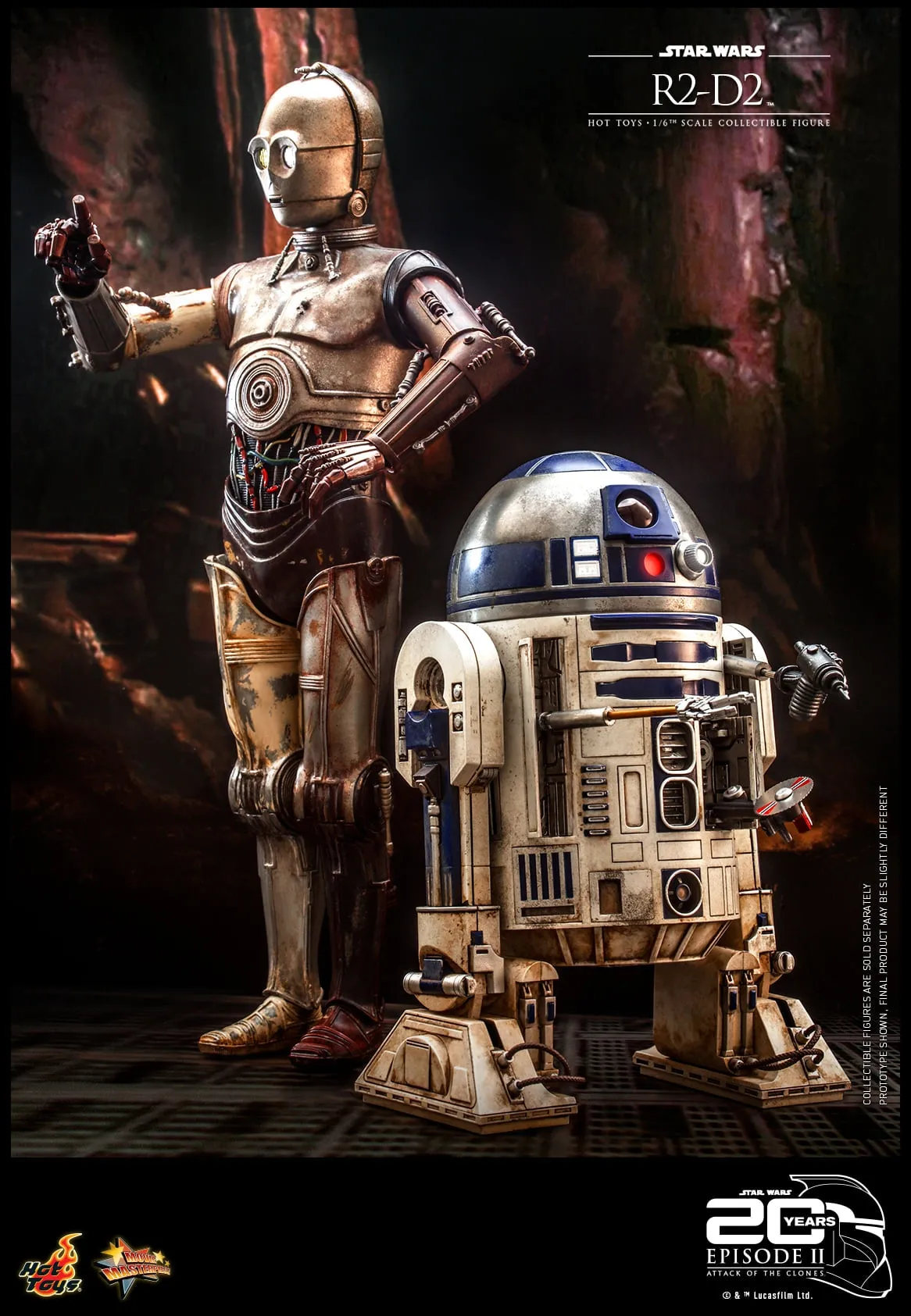 Hot Toys - MMS651 - Star Wars Episode II: Attack of the Clones - 1/6th scale R2-D2 Collectible Figure