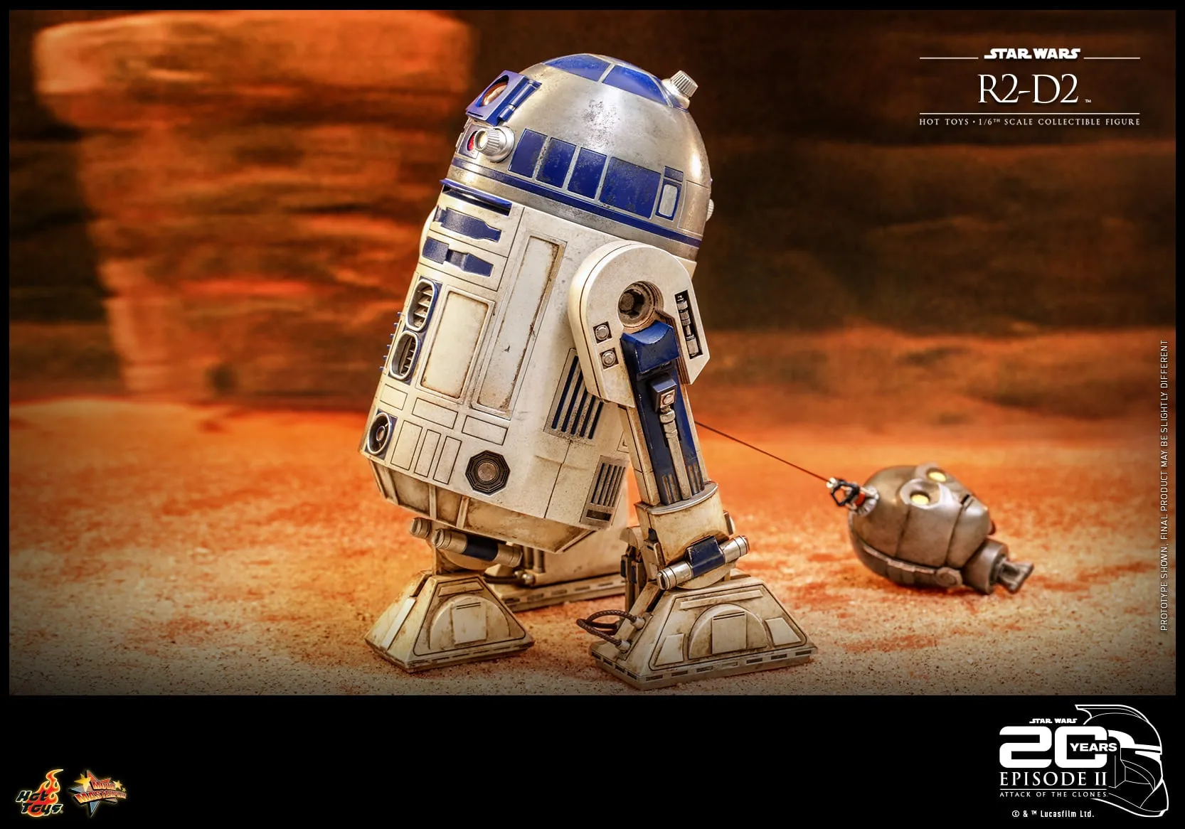 Hot Toys - MMS651 - Star Wars Episode II: Attack of the Clones - 1/6th scale R2-D2 Collectible Figure