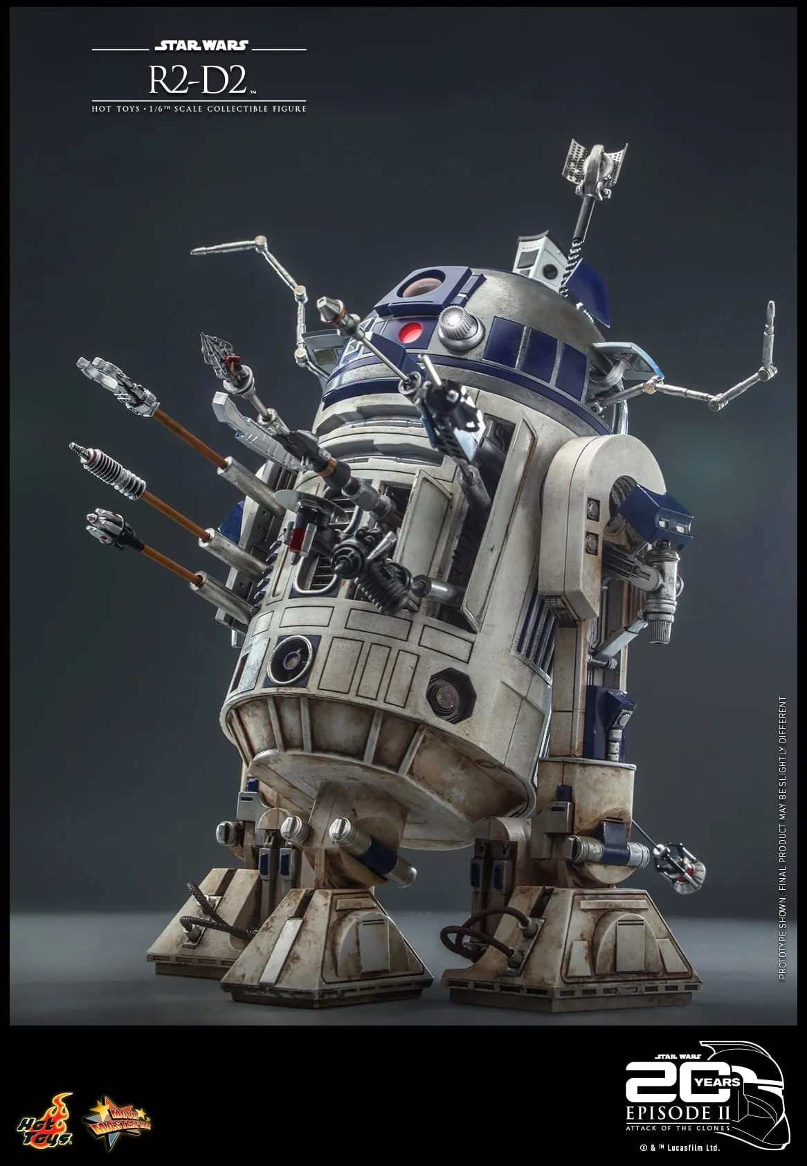 Hot Toys - MMS651 - Star Wars Episode II: Attack of the Clones - 1/6th scale R2-D2 Collectible Figure