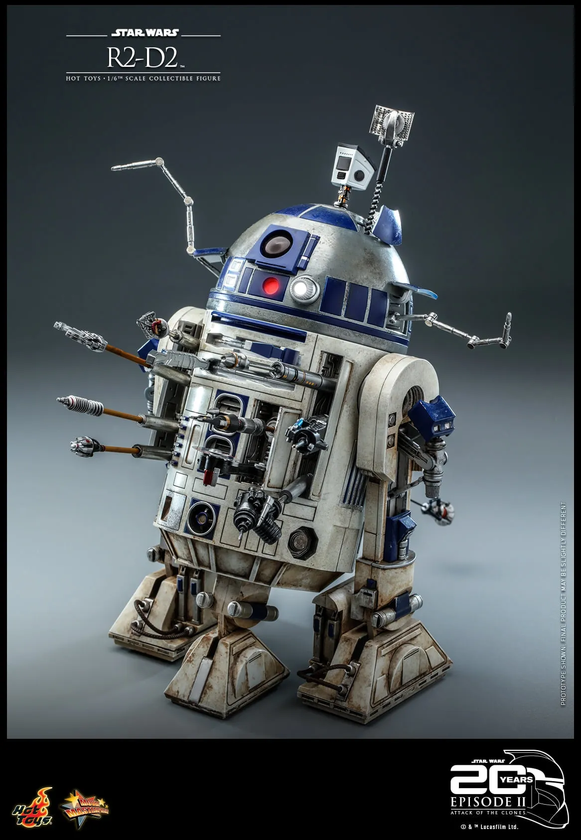 Hot Toys - MMS651 - Star Wars Episode II: Attack of the Clones - 1/6th scale R2-D2 Collectible Figure