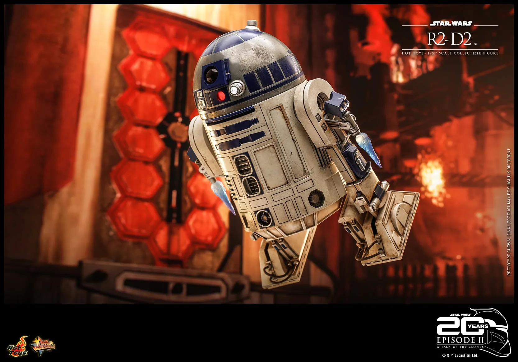 Hot Toys - MMS651 - Star Wars Episode II: Attack of the Clones - 1/6th scale R2-D2 Collectible Figure