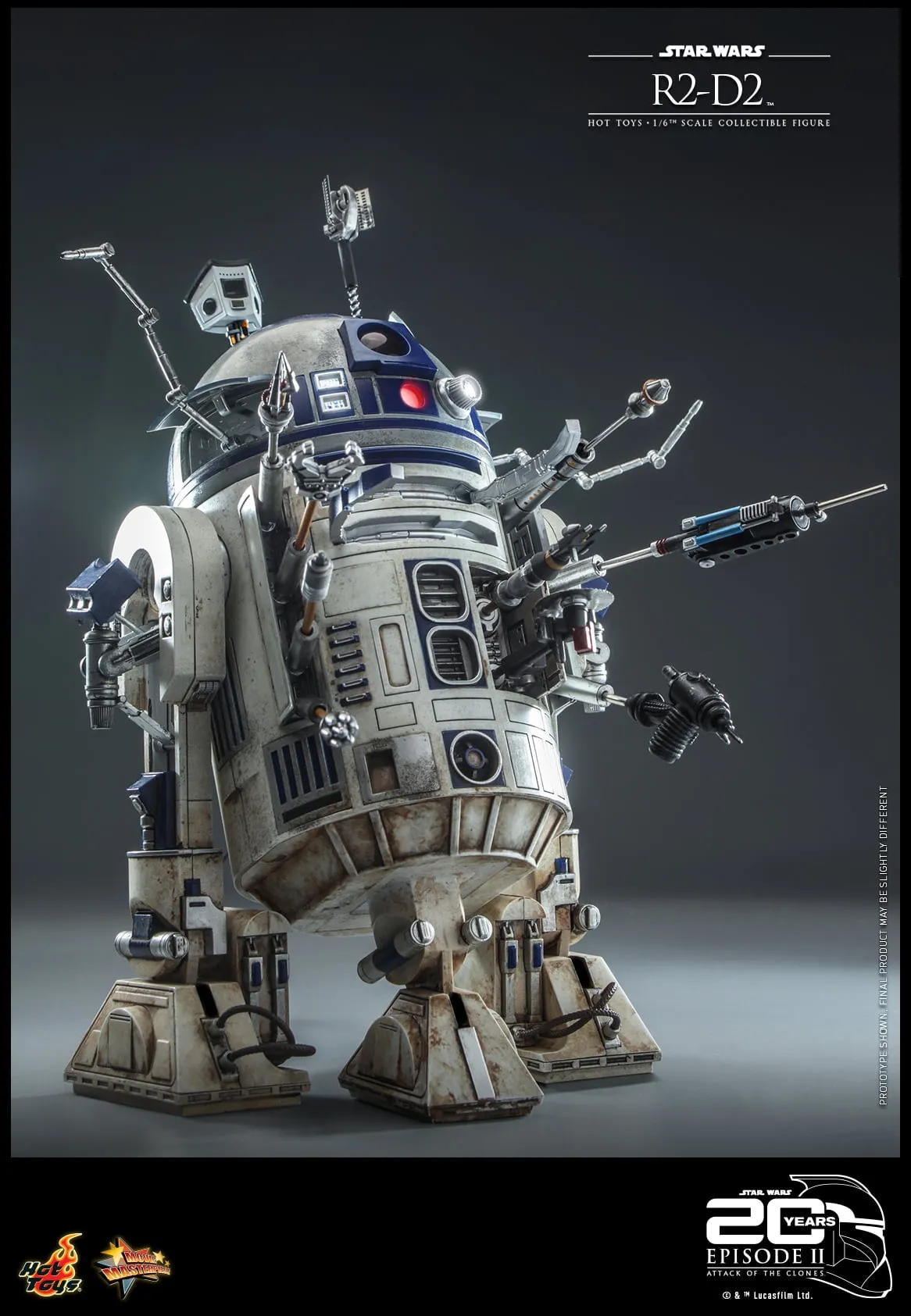 Hot Toys - MMS651 - Star Wars Episode II: Attack of the Clones - 1/6th scale R2-D2 Collectible Figure