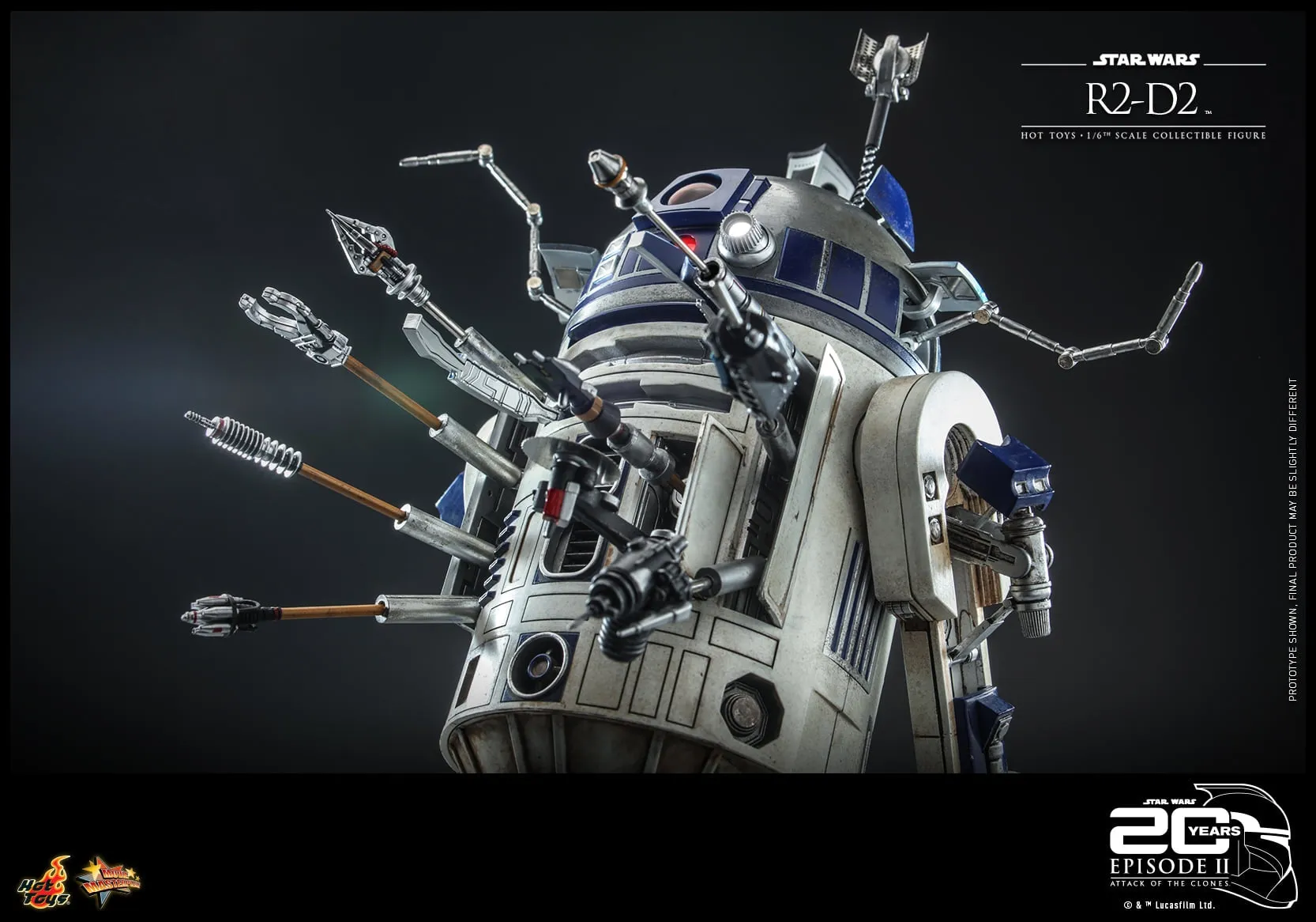 Hot Toys - MMS651 - Star Wars Episode II: Attack of the Clones - 1/6th scale R2-D2 Collectible Figure