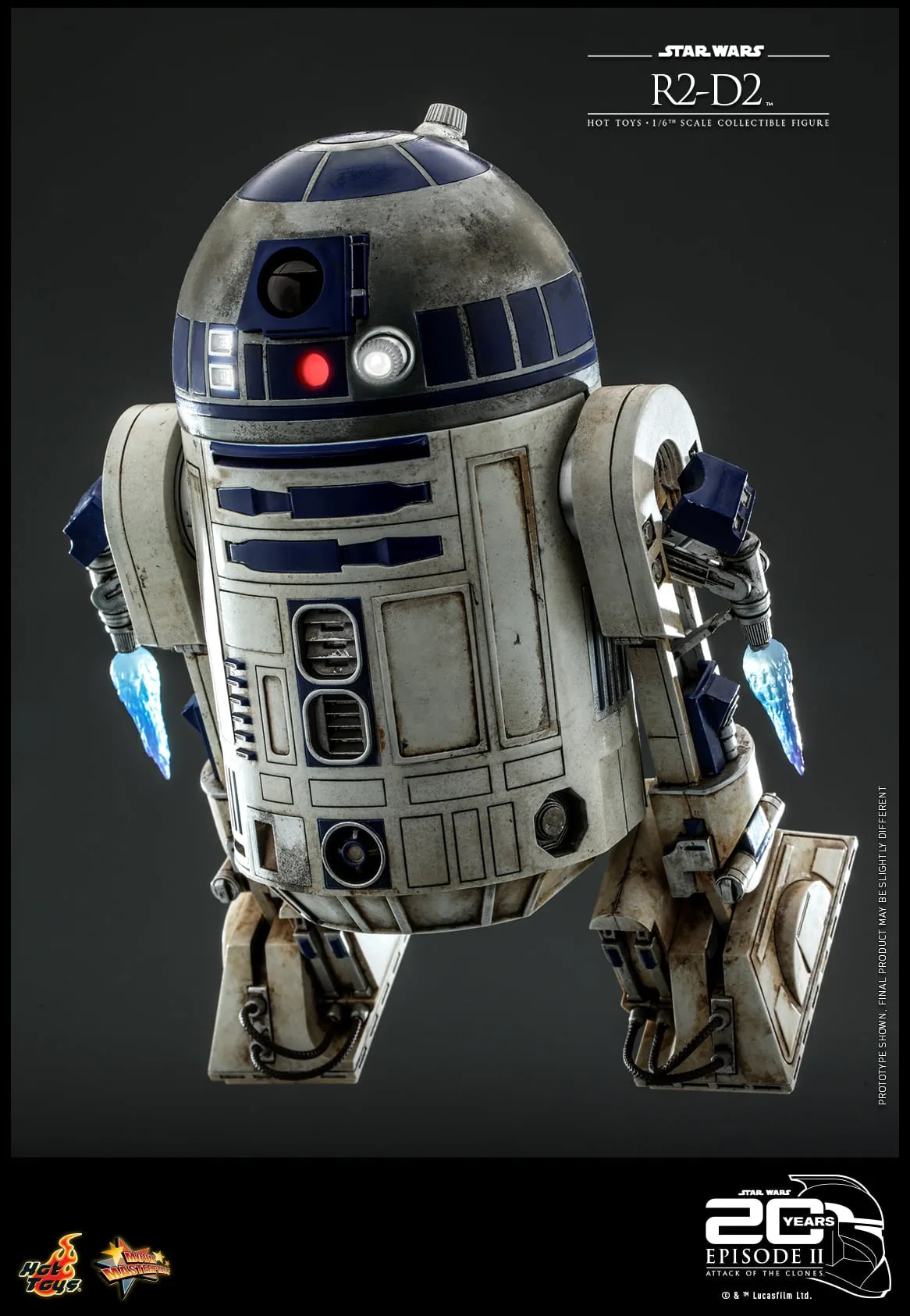 Hot Toys - MMS651 - Star Wars Episode II: Attack of the Clones - 1/6th scale R2-D2 Collectible Figure