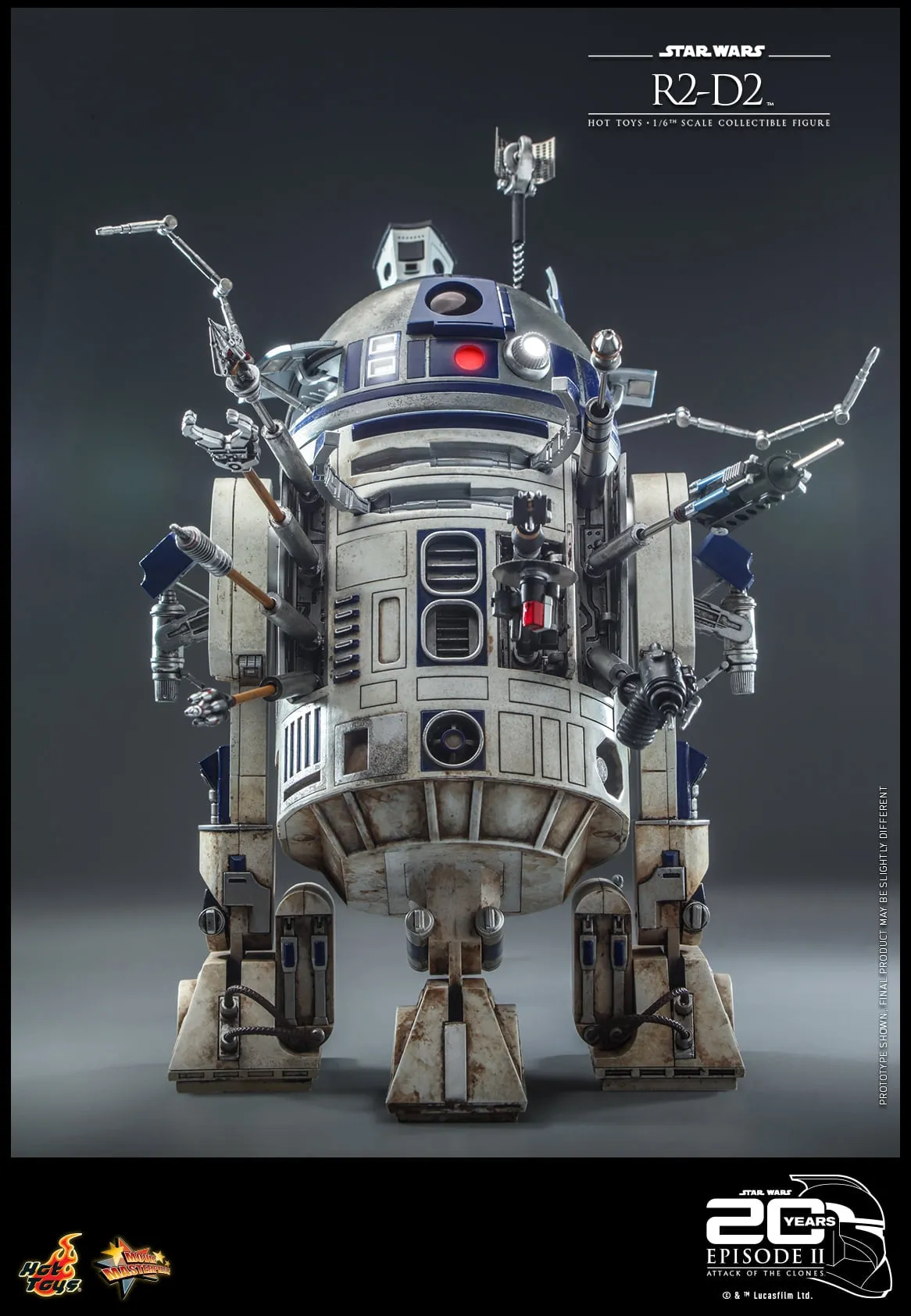 Hot Toys - MMS651 - Star Wars Episode II: Attack of the Clones - 1/6th scale R2-D2 Collectible Figure