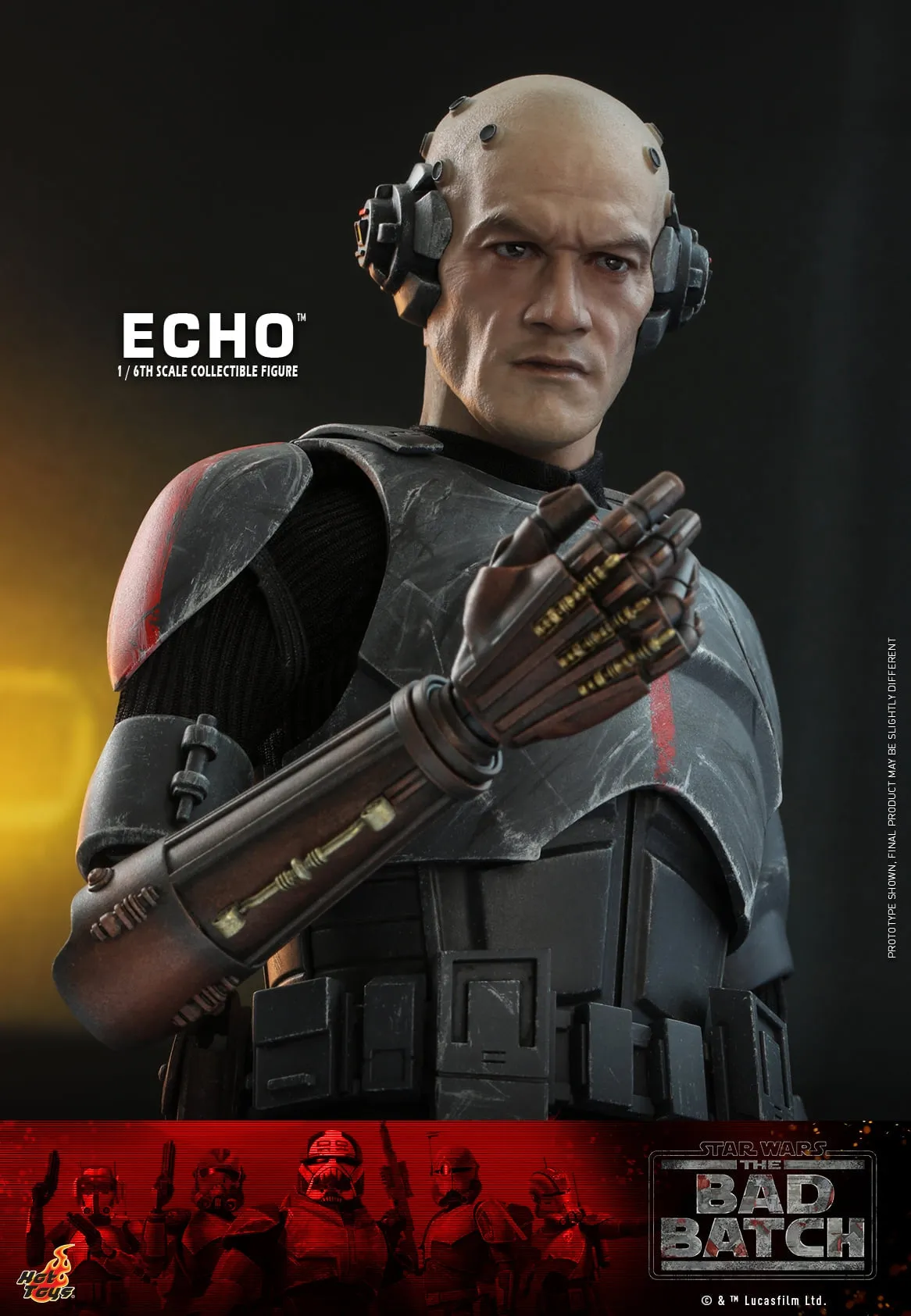 Hot Toys - TMS042 - Star Wars: The Bad Batch - 1/6th scale Echo Collectible Figure