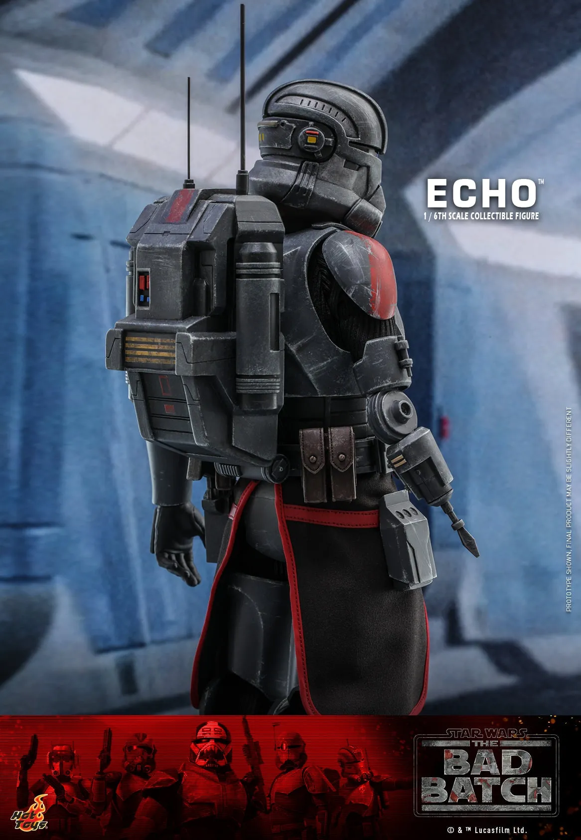 Hot Toys - TMS042 - Star Wars: The Bad Batch - 1/6th scale Echo Collectible Figure