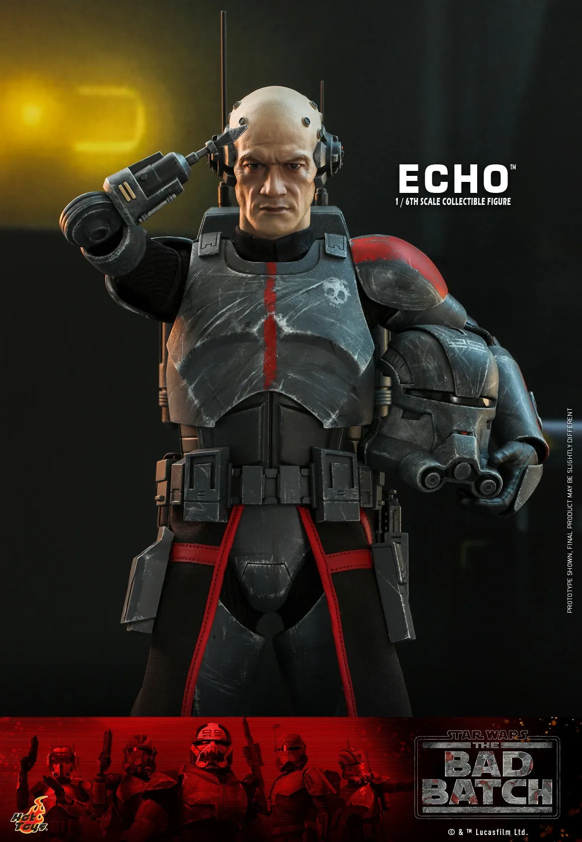 Hot Toys - TMS042 - Star Wars: The Bad Batch - 1/6th scale Echo Collectible Figure