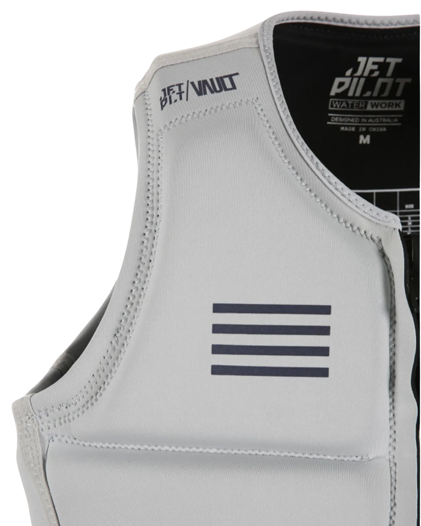 Jetpilot Vault Men's F/E Neo Vest Dual - Grey - 2024