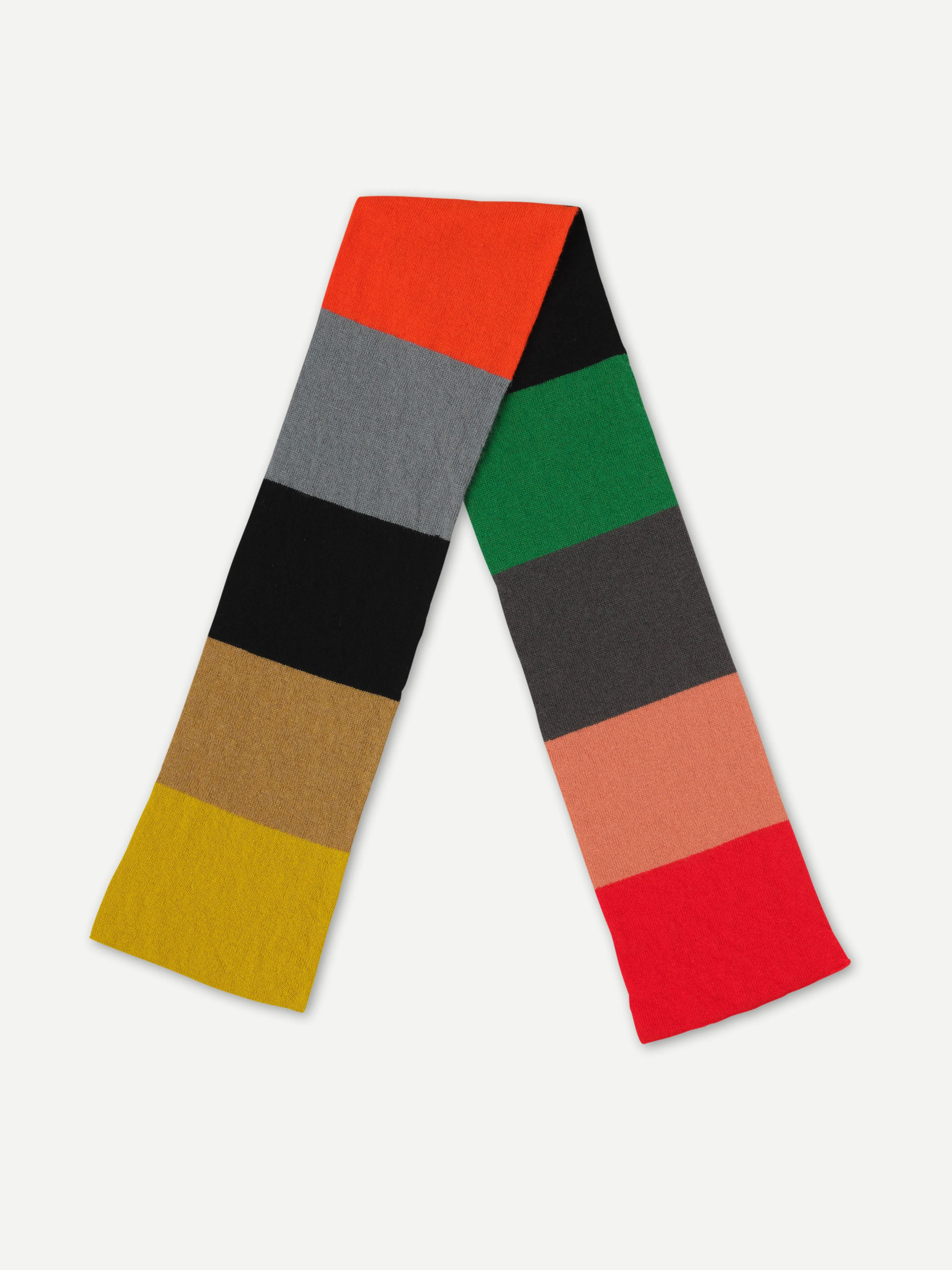 Jo Gordon small colorblock scarf