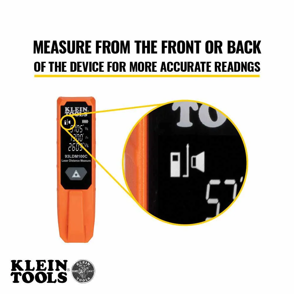 Klein 93LDM100C Compact Laser Distance Measure