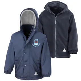 Laygate Community School Navy Waterproof Coat