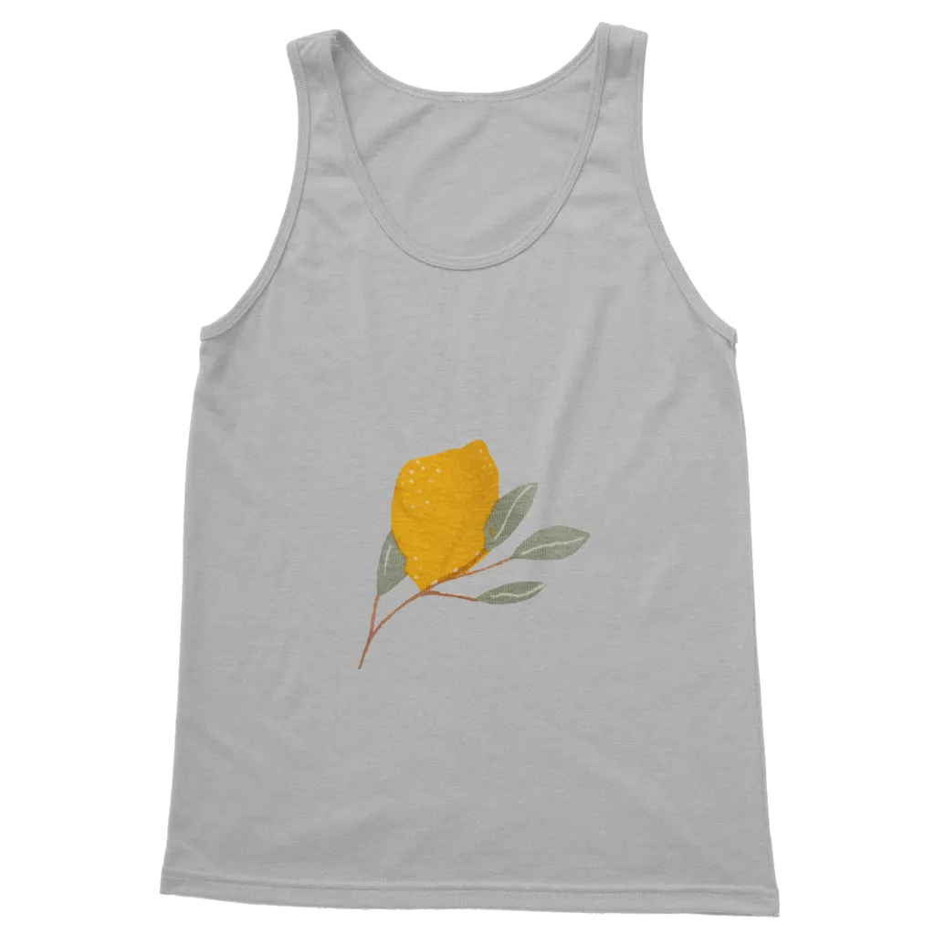 Lemon and Leaves Classic Adult Vest Top