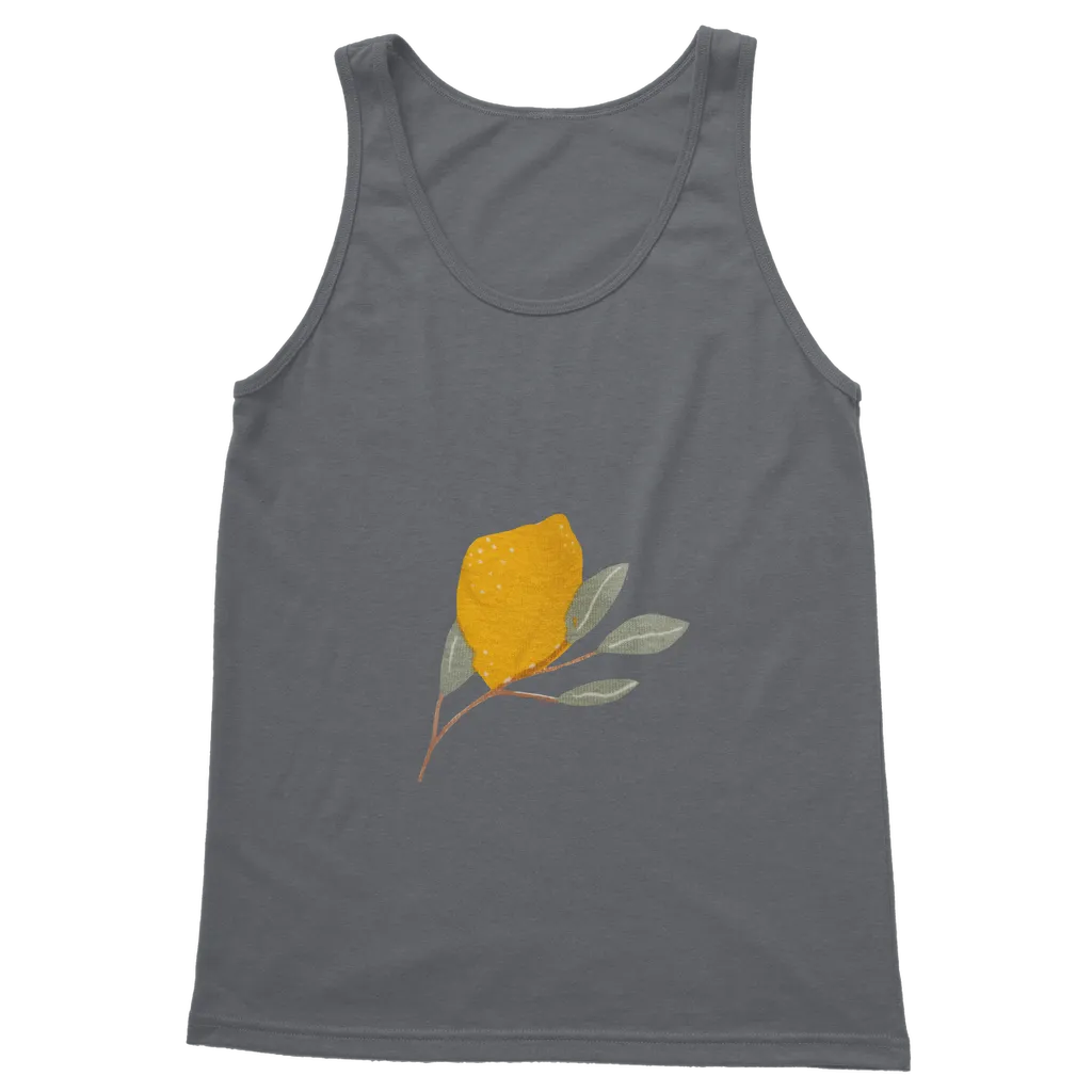 Lemon and Leaves Classic Adult Vest Top