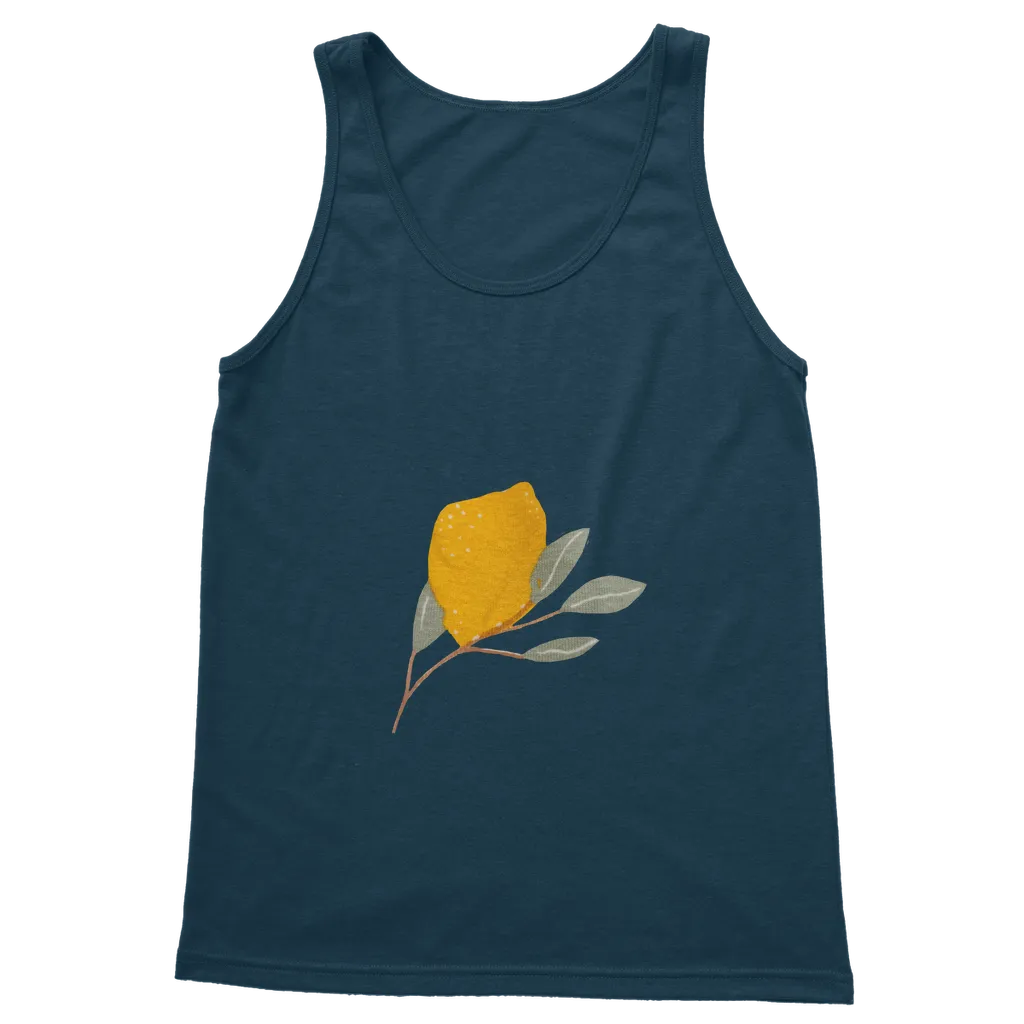 Lemon and Leaves Classic Adult Vest Top