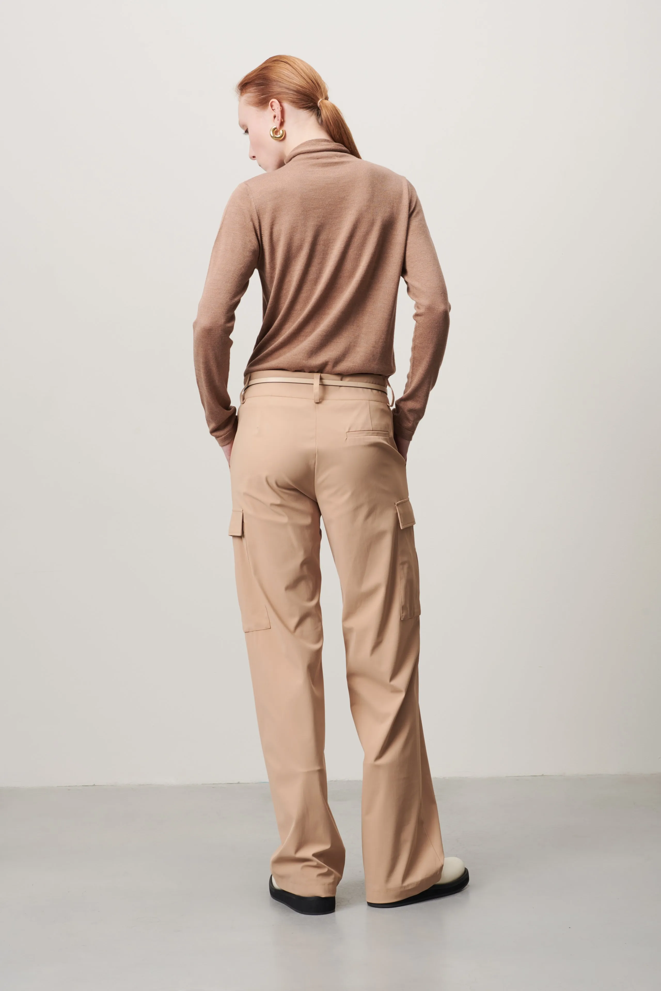 Leo Pants Technical Jersey | Beige