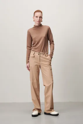 Leo Pants Technical Jersey | Beige