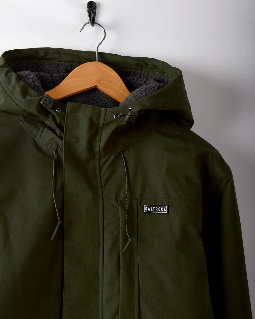 Linden - Mens Water Resistant Coat - Green