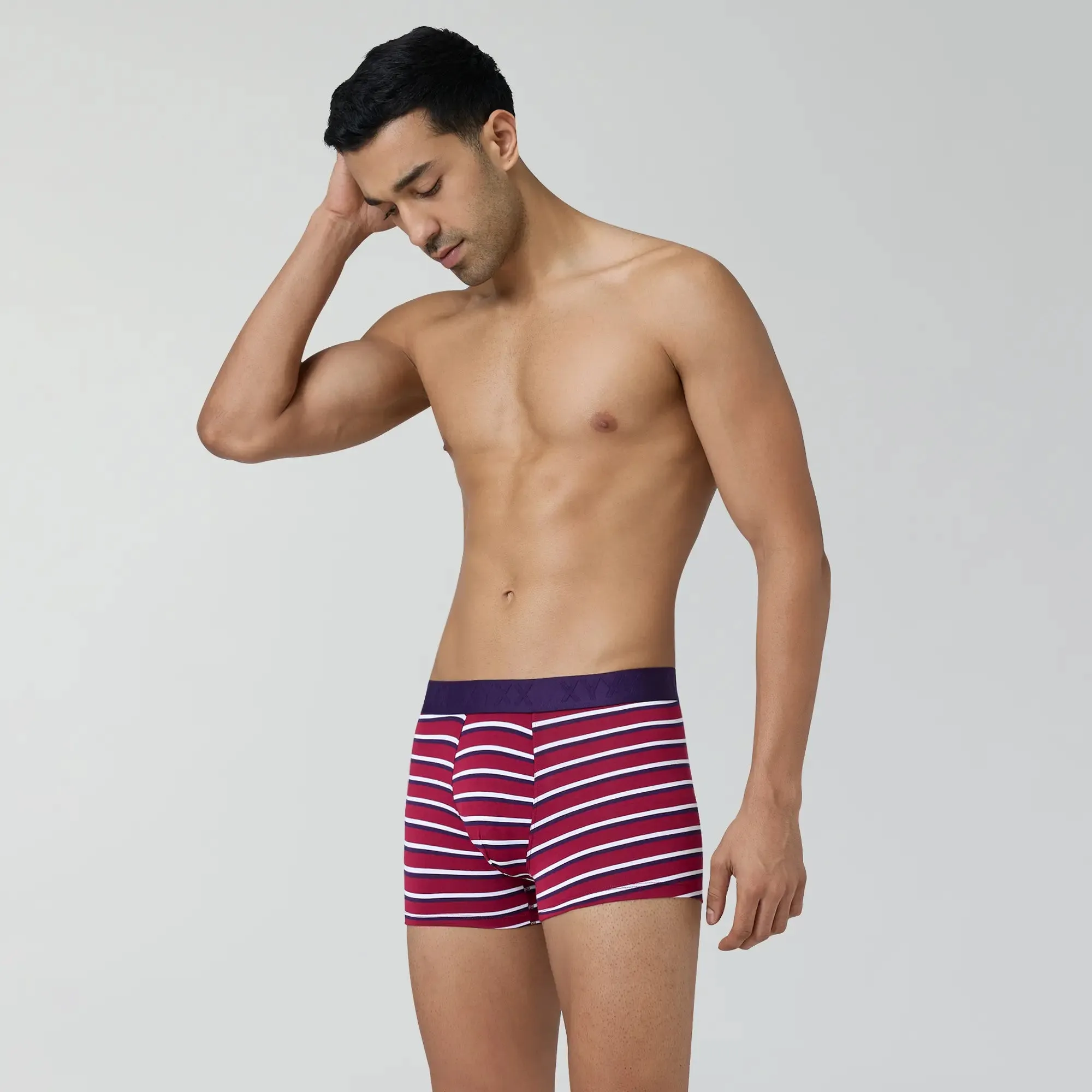 Linea Modal Trunks Brick Red