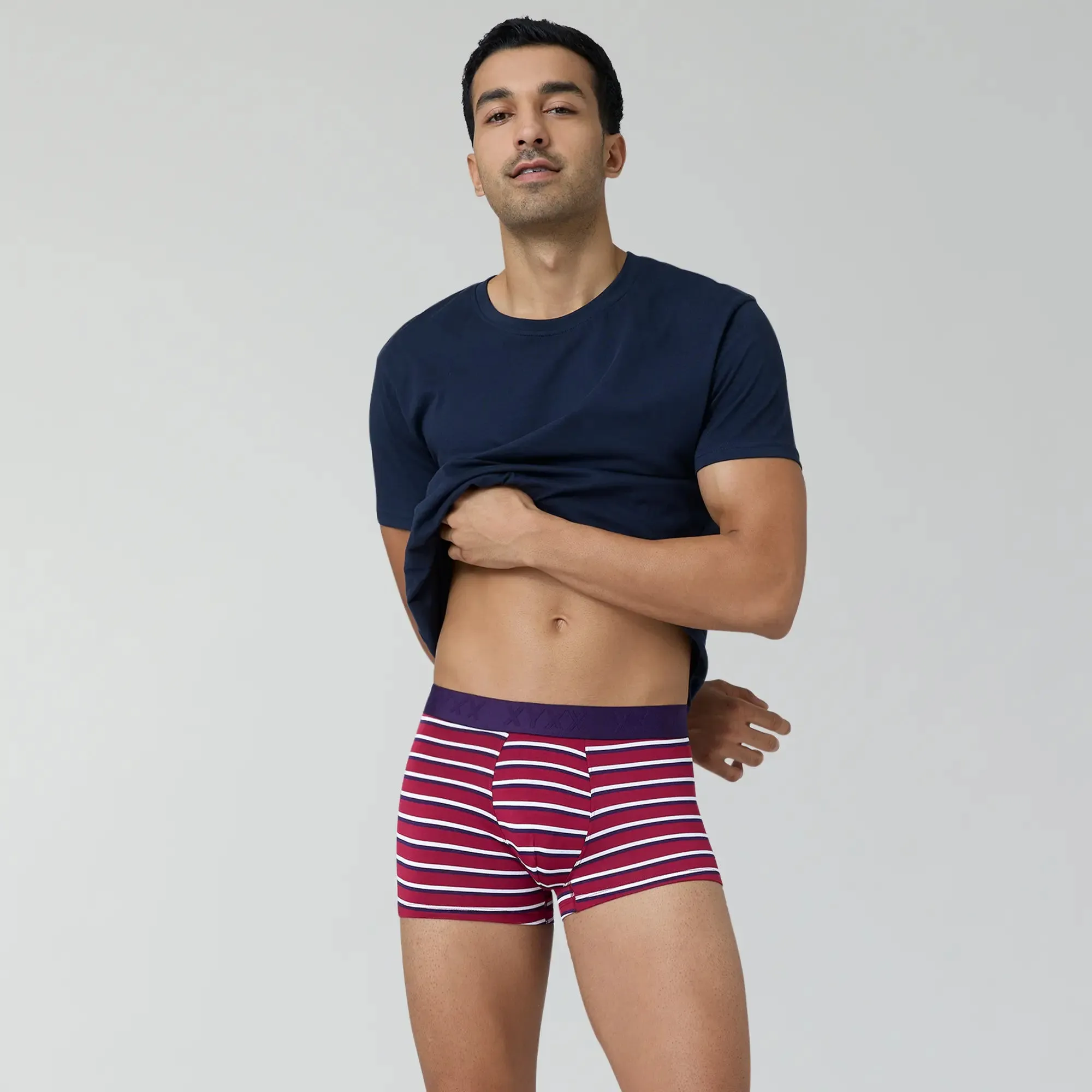 Linea Modal Trunks Brick Red