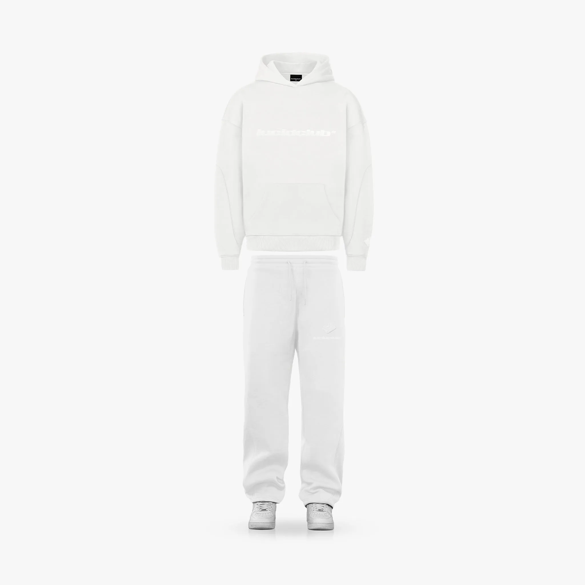 Logo Tracksuit-Bundle "Cloud White"