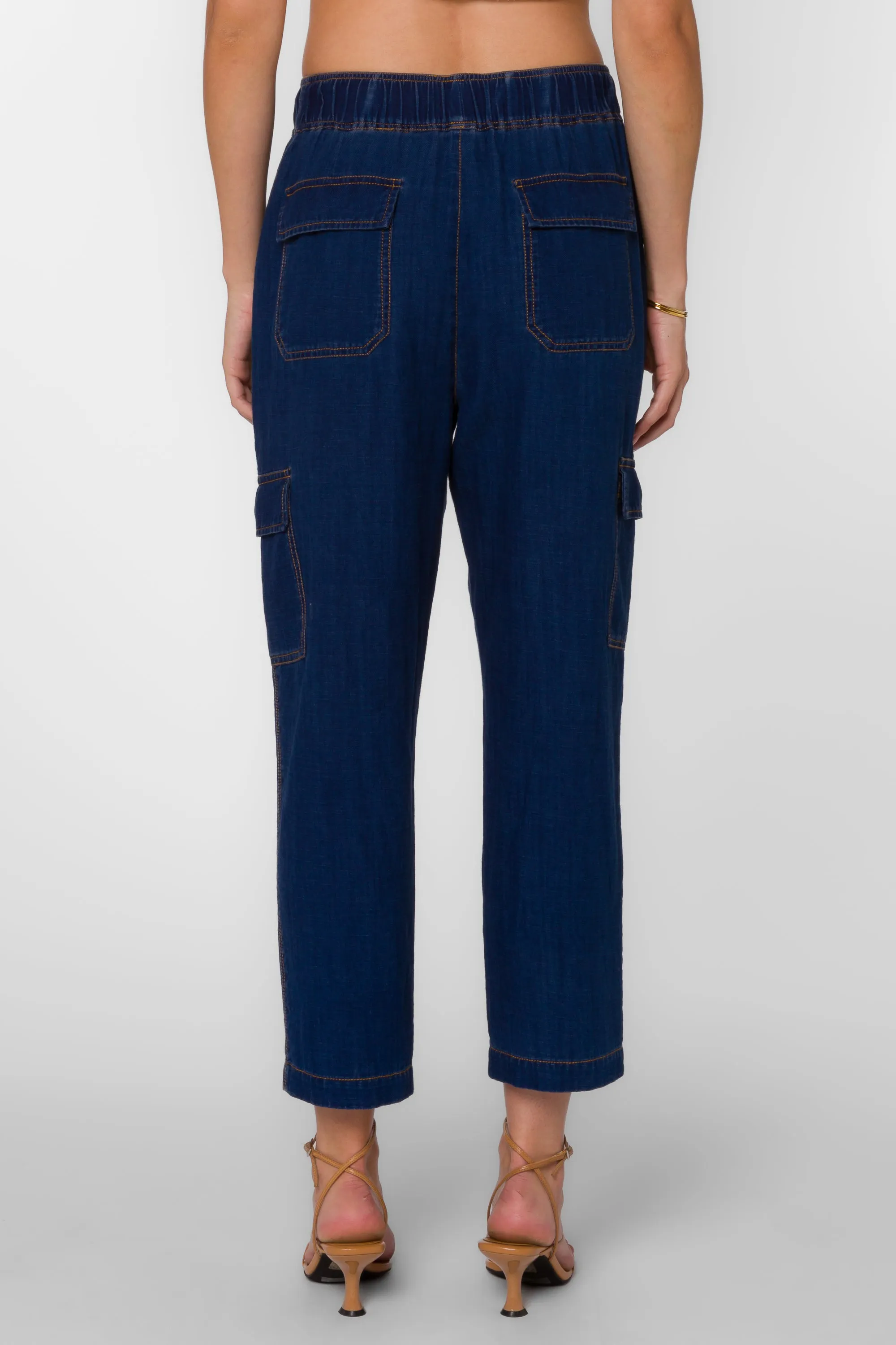 Lunay Dark Blue Pants