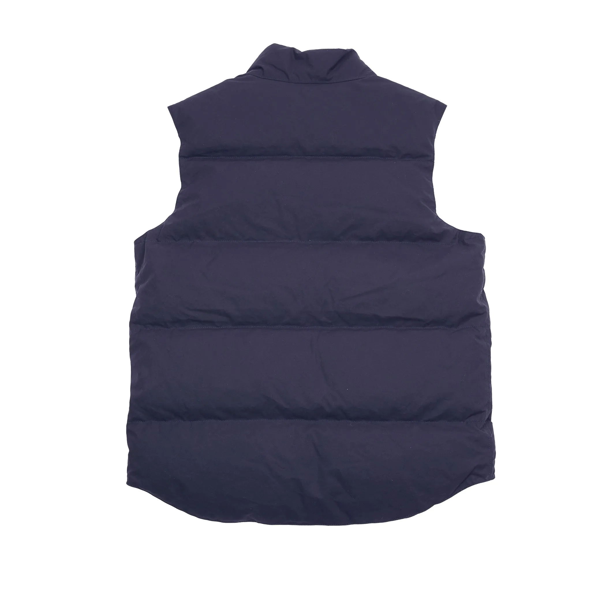 Manifattura Ceccarelli Goose Down Vest in Navy