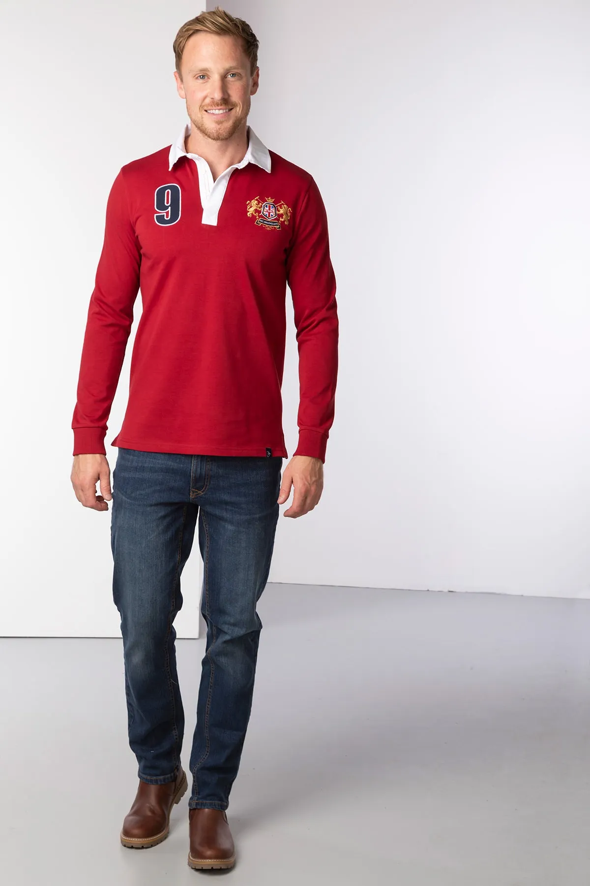 Men's Rugby Shirt - Otley Plain