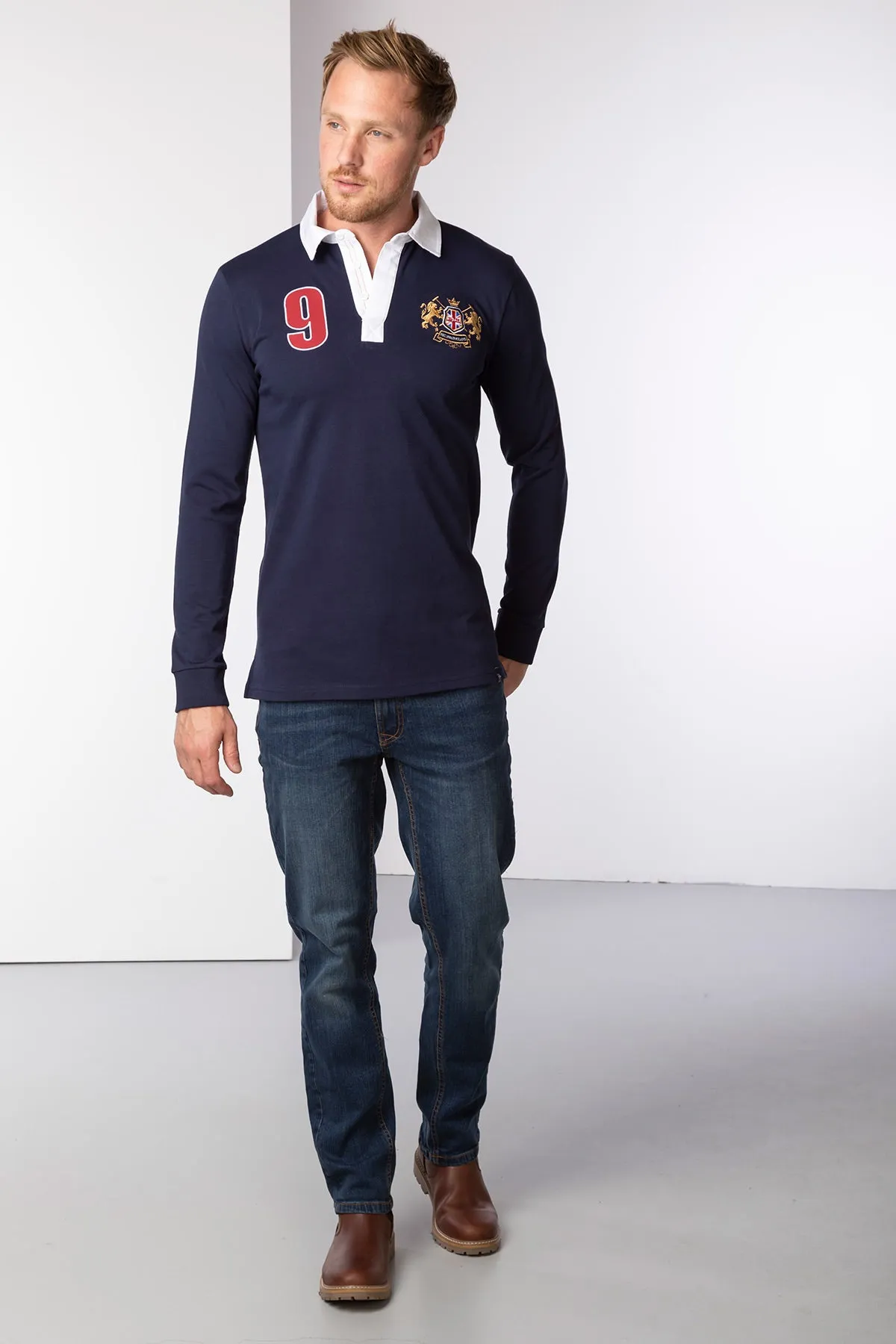 Men's Rugby Shirt - Otley Plain