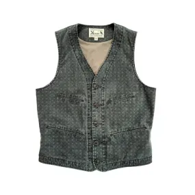 Men's Washed Jacquard Vest