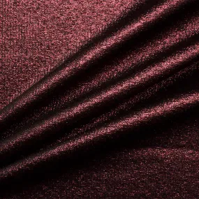 Metallic Bordeaux Wool Blend