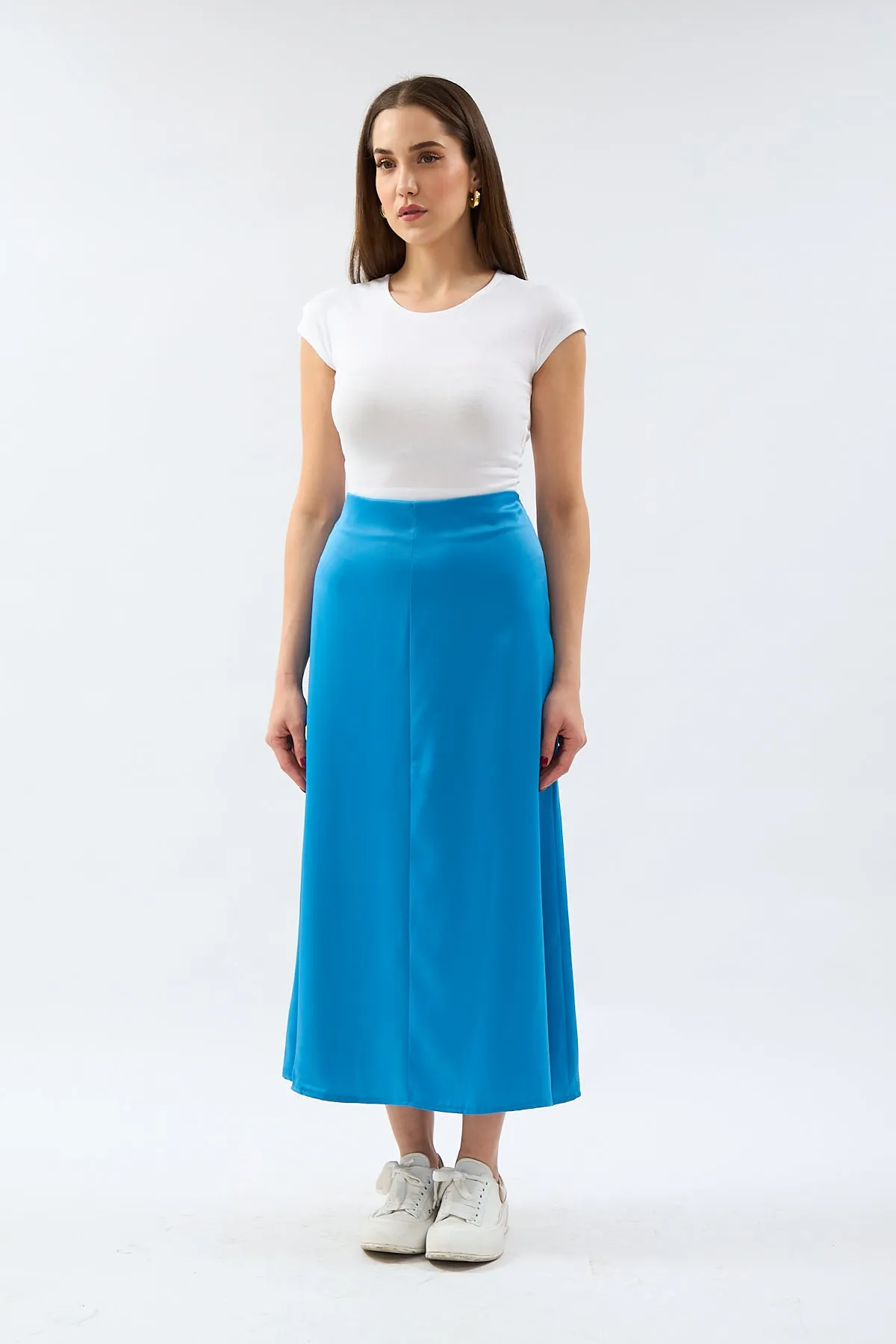 Midi Skirt Blue