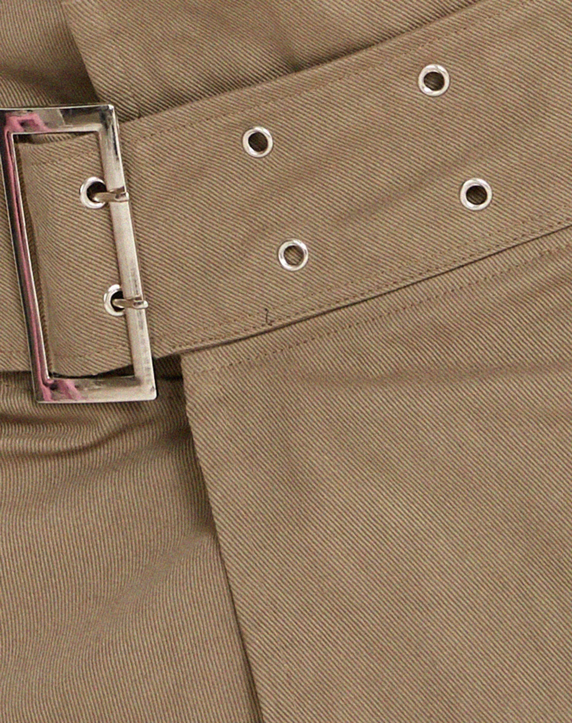 Moa Mini Skirt in Khaki