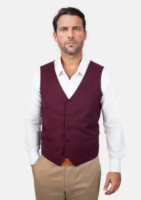 Mulberry Twill Vest