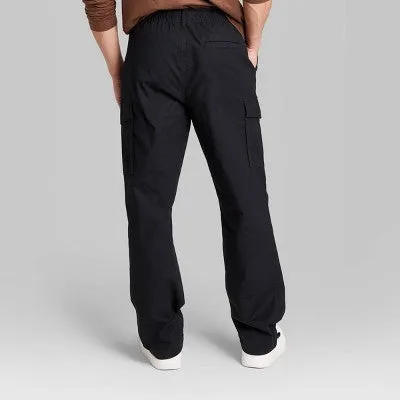 New - Original Use Men's Mid Rise Tapered Leg Ankle Pants Midweight Cargo