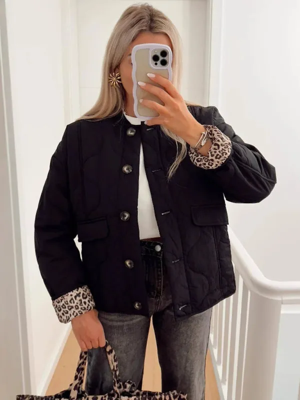 Olive Autumn Quilted Jacket