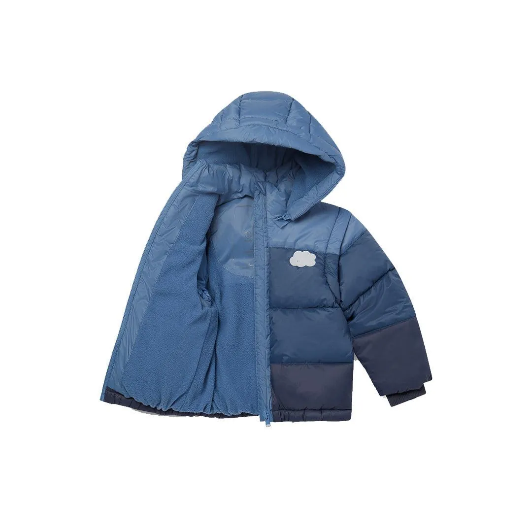 Outlet - MORI Recycled Waterproof Padded 3-in-1 Coat - Navy Ombre