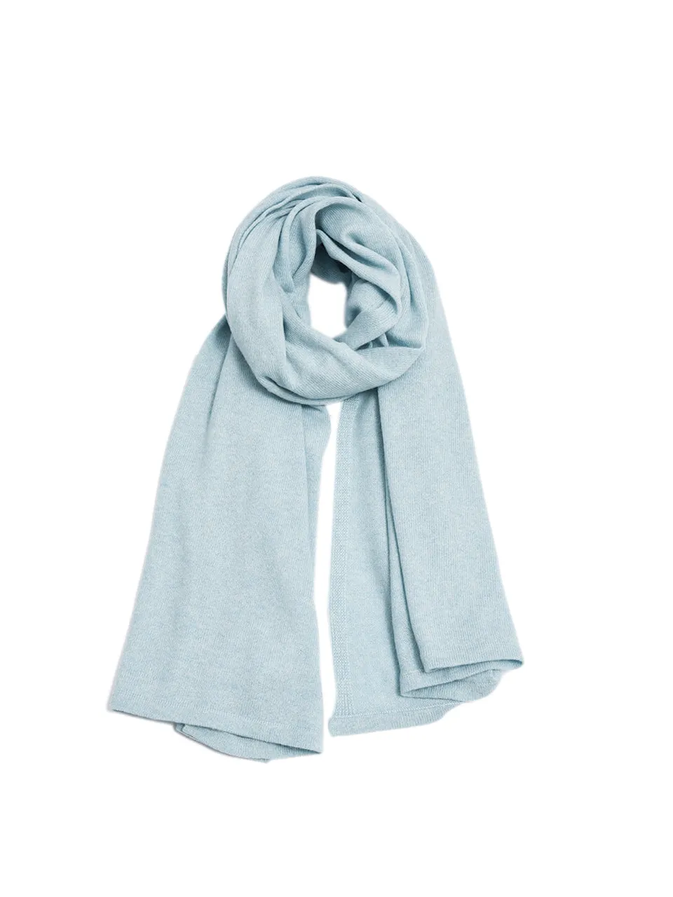 Oversized Scarf_Eggshell Blue