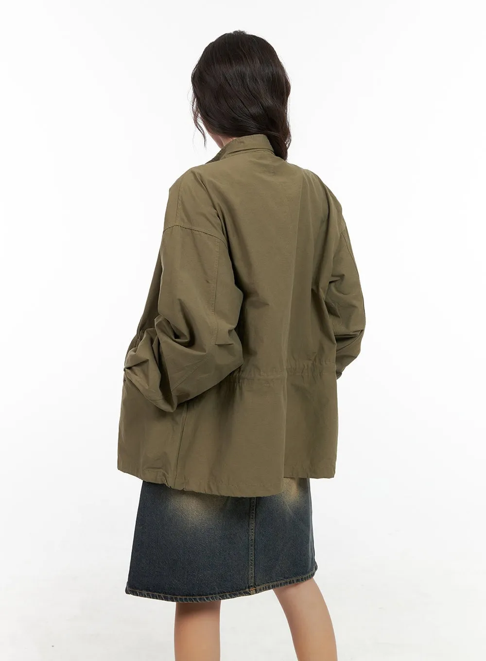 Oversized Two-Way Jacket CG423