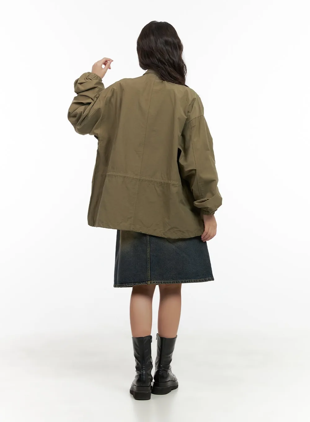 Oversized Two-Way Jacket CG423