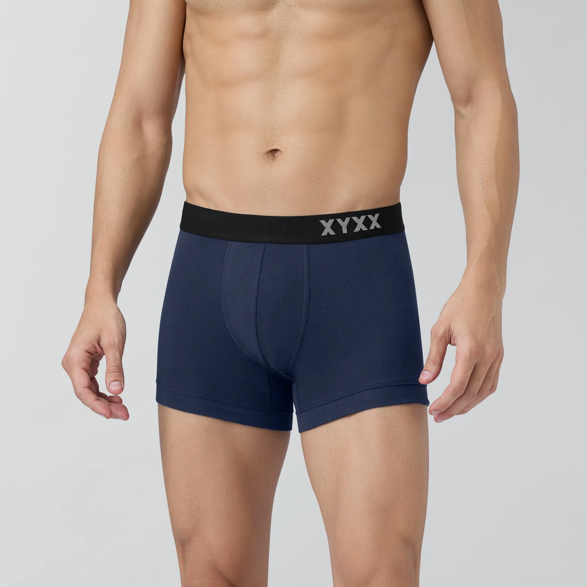 Pace Cotton Rib Trunks Estate Blue