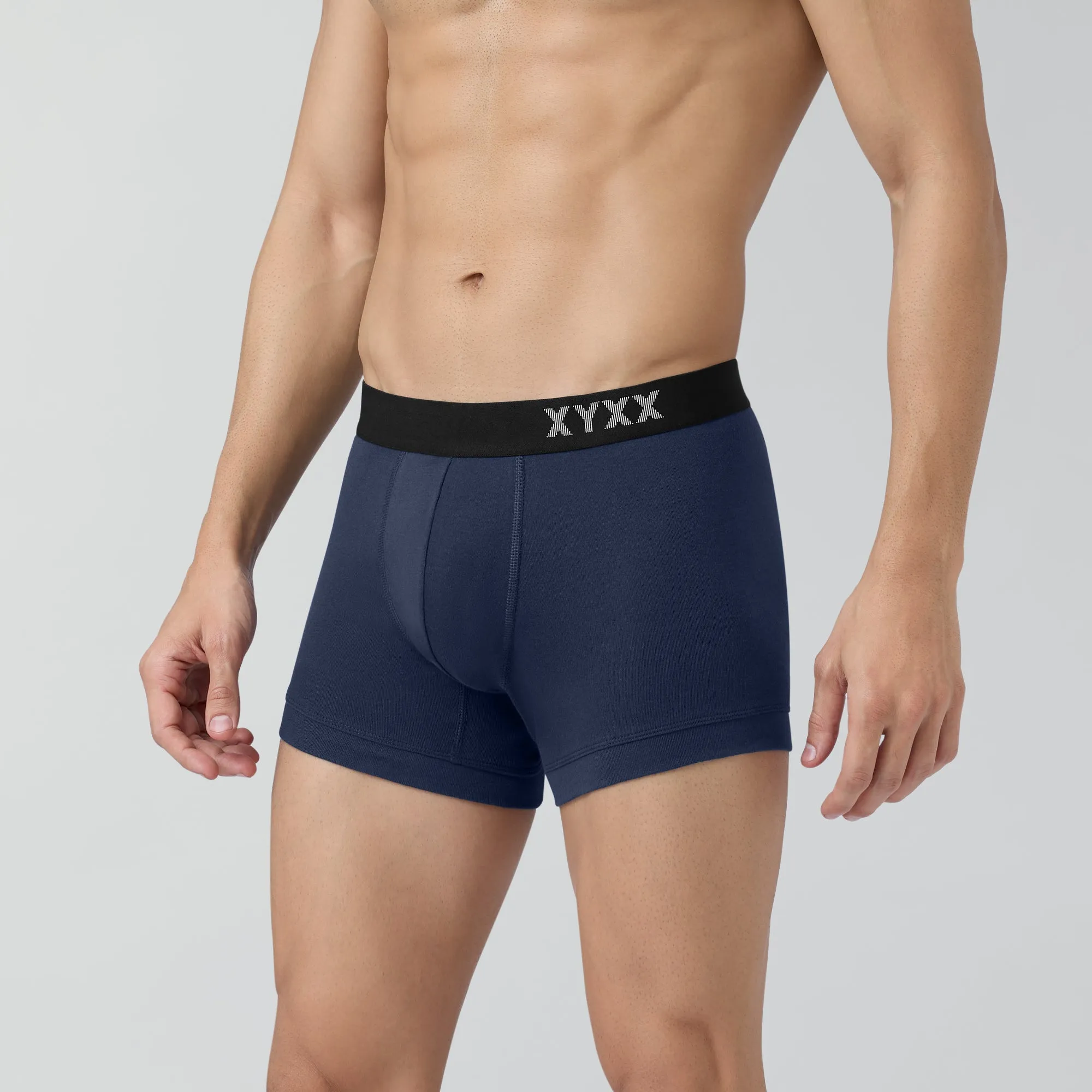 Pace Cotton Rib Trunks Estate Blue