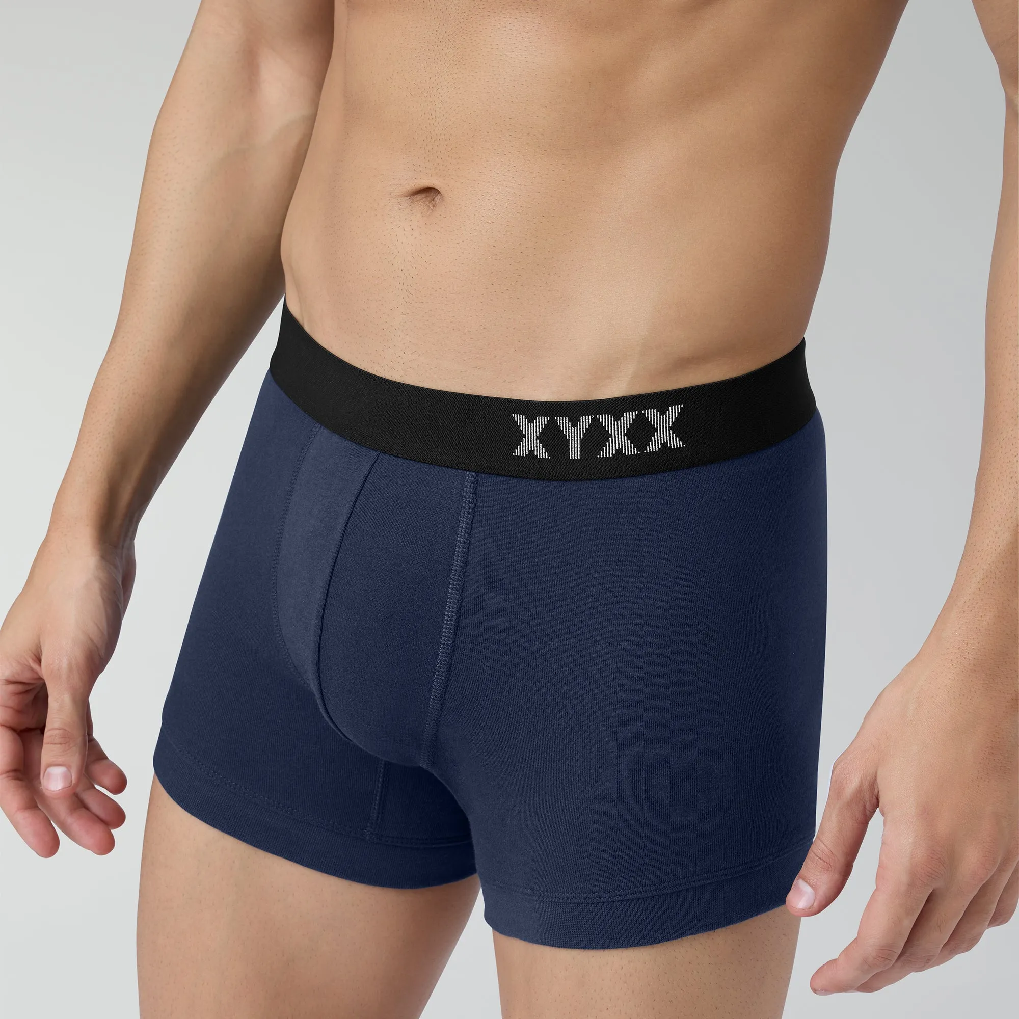 Pace Cotton Rib Trunks Estate Blue