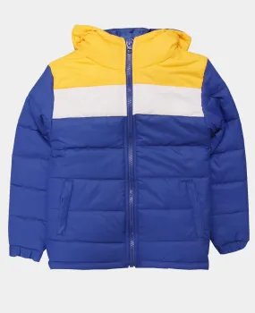 Parachute Blue Hooded Jacket